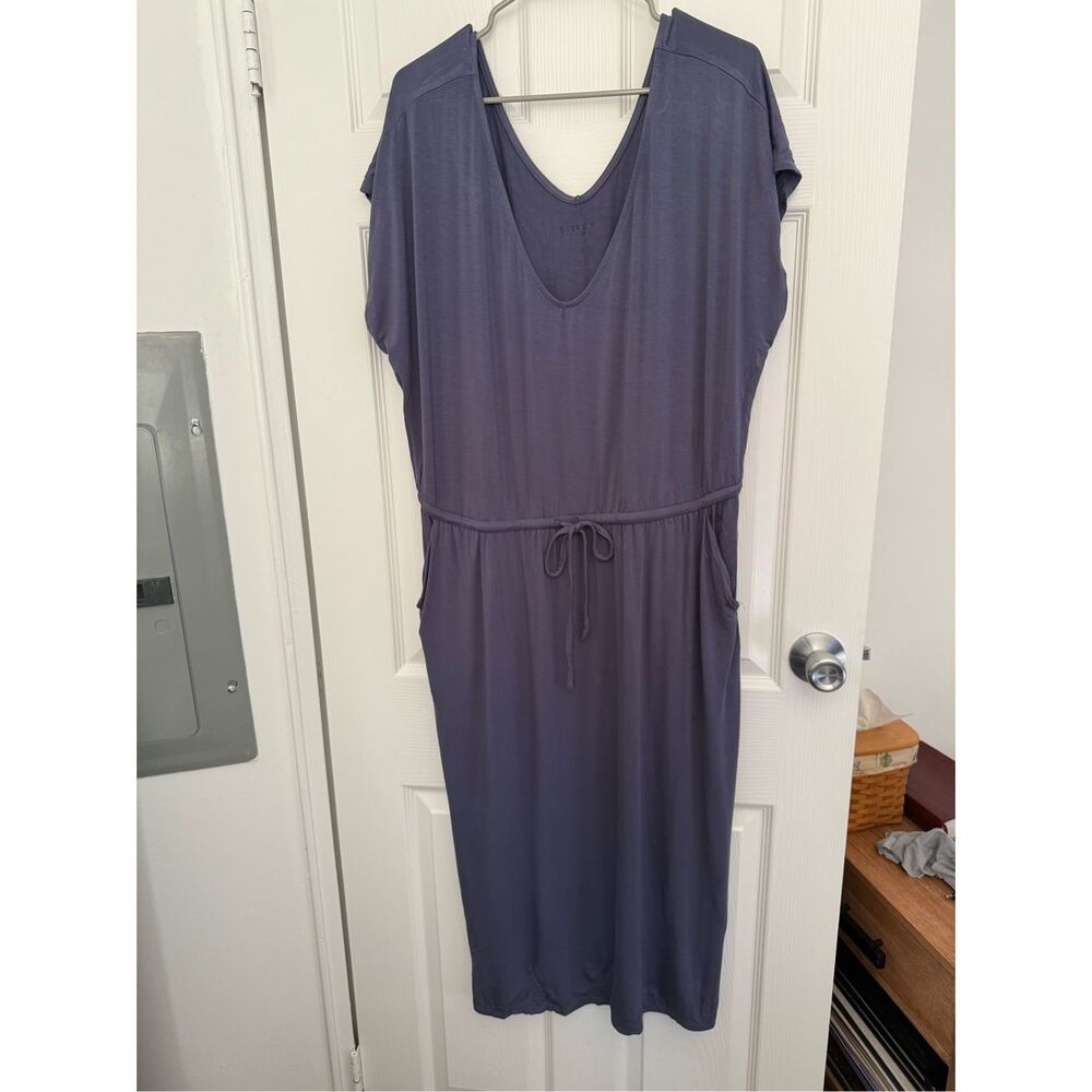 Torrid Super Soft 3X Midi Women's Blue Pockets Summer Lightweight Stretch Breath